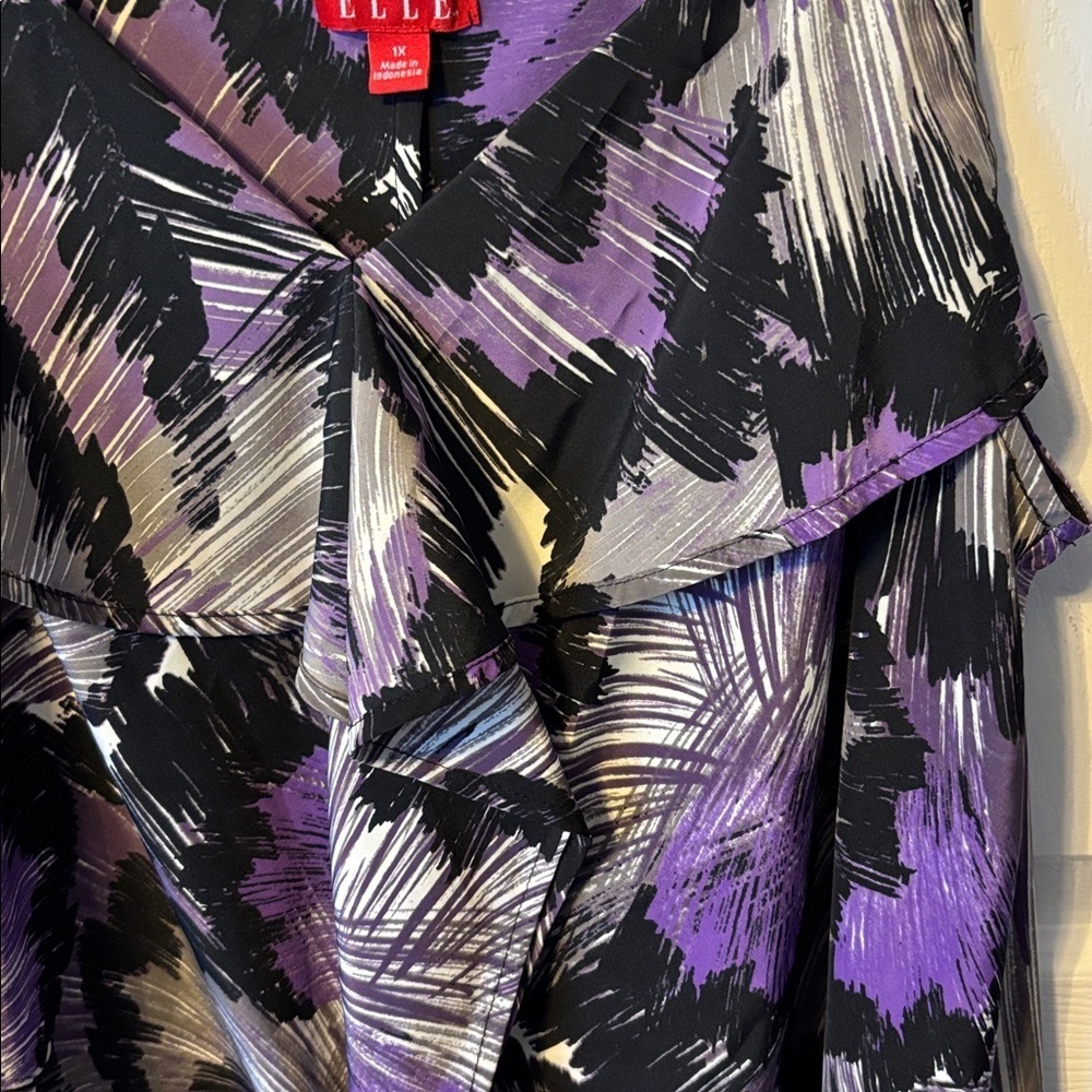 Sequin Strap Blouse - Picture 2 of 5